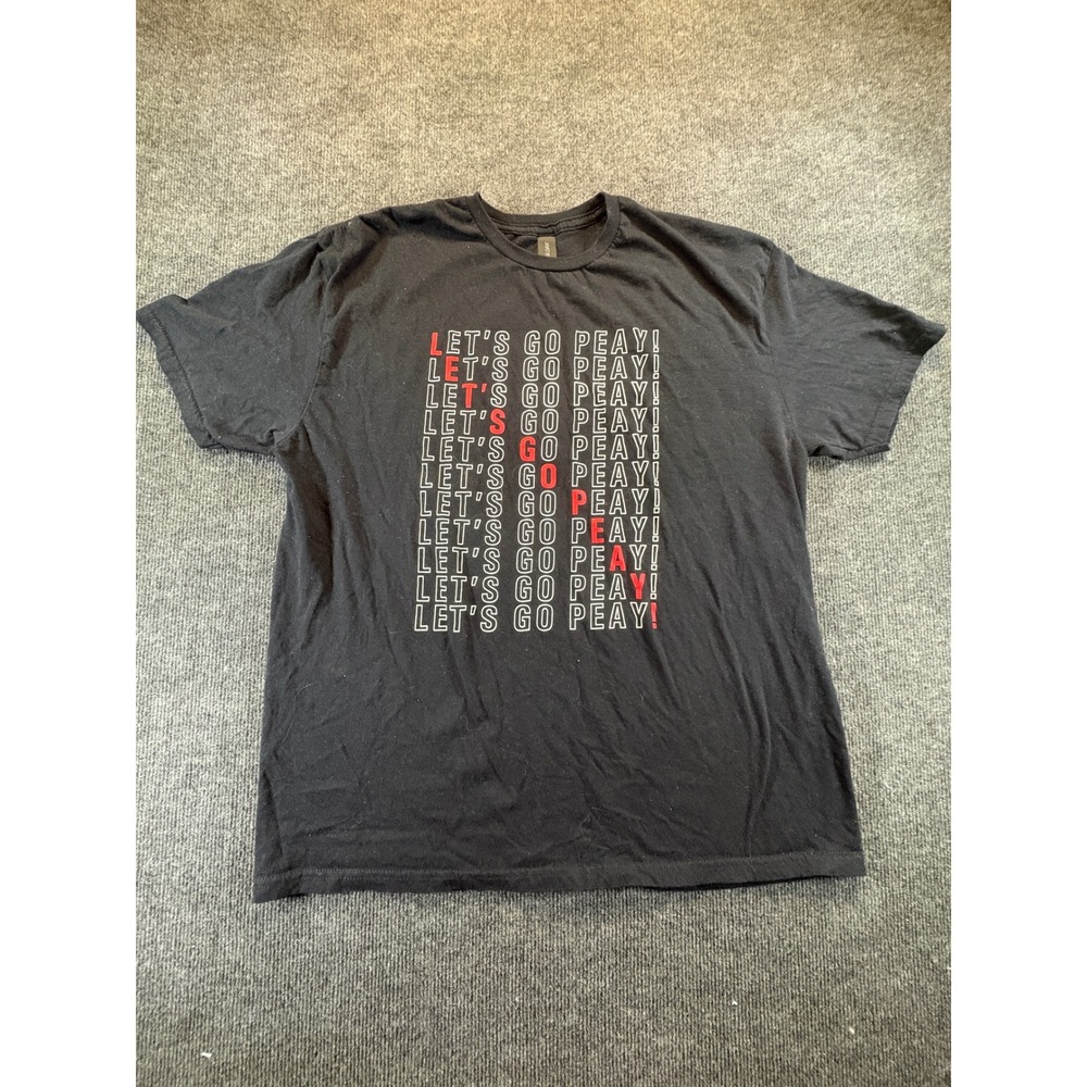 Austin Peay State University Gildan Softstyle Black Graphic T-Shirt XL 1109